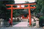 Shinto complex nabij Kyoto University